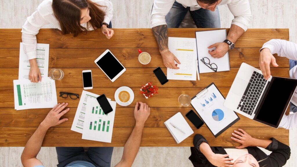 people in meeting