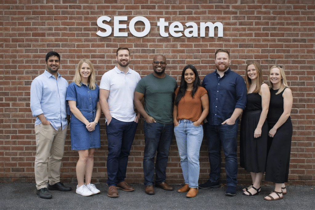 seo team photo